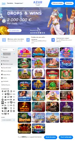 l'application et interface CASINOLY CASINO