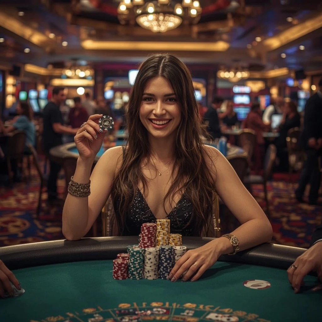 bonus dans les mains d'un homme au casino Casinoly Casino