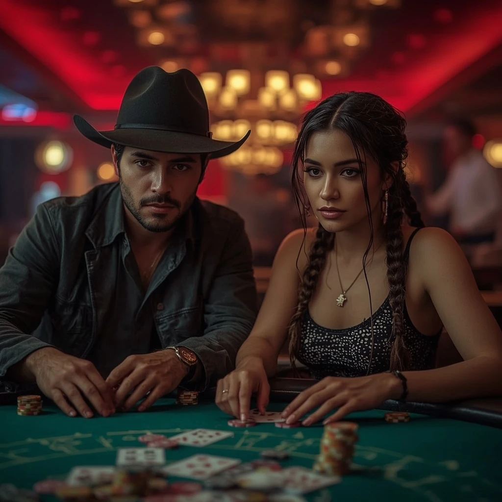 photo de deux joueurs de poker Casinoly Casino